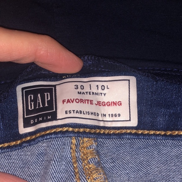 Maternity Jeggings - Gap 10long - no defects. Like new. - Picture 2 of 4